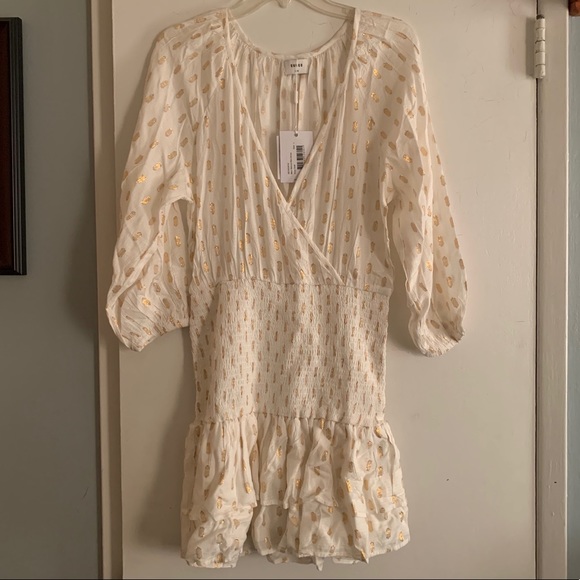 $270 revolve smocked SUBOO drop waist tiered mini dress - Picture 13 of 16